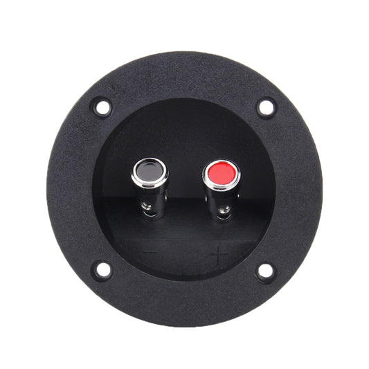 2 PCS DIY Home Car 2 Way Speaker Box Terminal Cup Subwoofer Plugs Stereo Binding Post by bashfashion