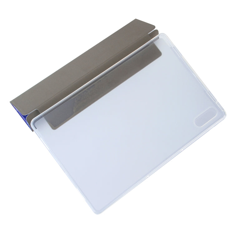 For Lenovo Tab P11 Pro (TB-XJ706F) Coloured Drawing Pattern Horizontal Flip Leather Case with Three-folding Holder(Starry Sky) by bashfashion