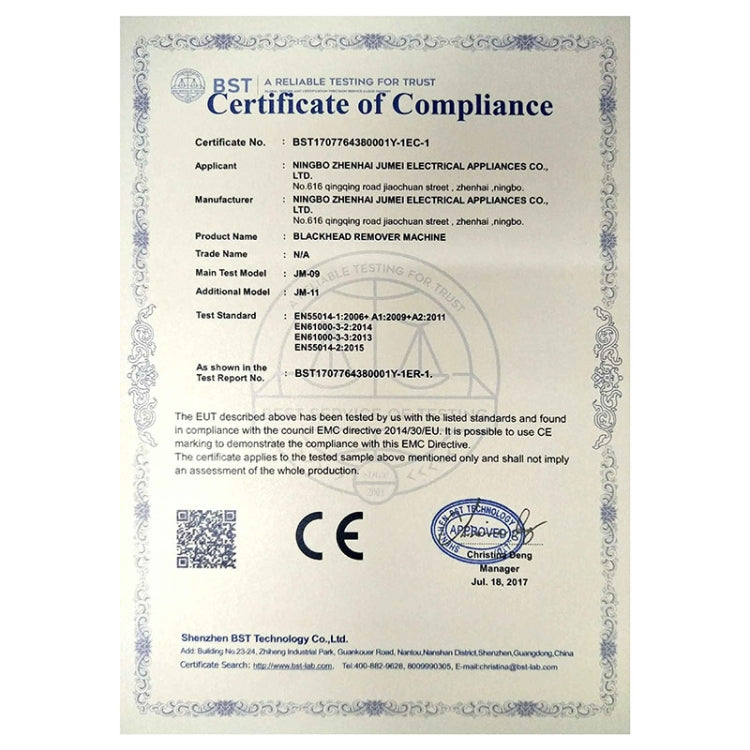 5W 1A Multi-function Blackhead Extractor Pore Cleanser with Four Probes (Blue) by bashfashion