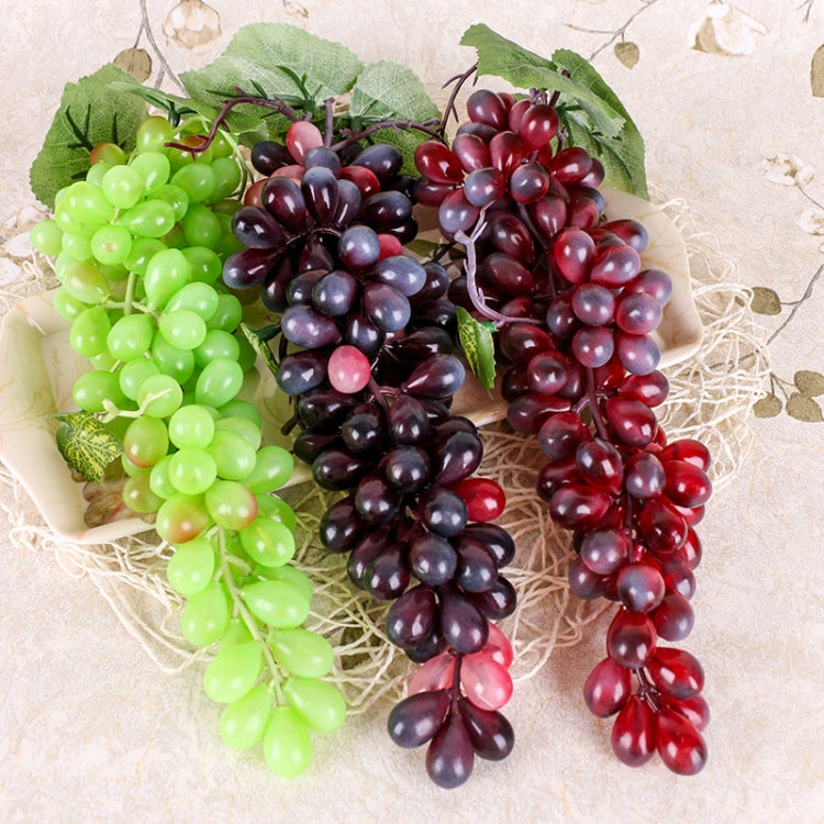4 Bunches 60 Granules Agate Grapes Simulation Fruit Simulation Grapes PVC with Cream Grape Shoot Props by bashfashion