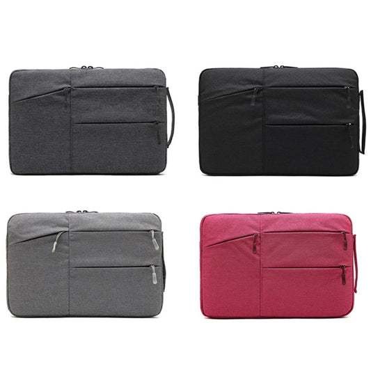 Zipper Type Polyester Business Laptop Liner Bag, Size: 15.6 Inch(Dark Gray) by bashfashion