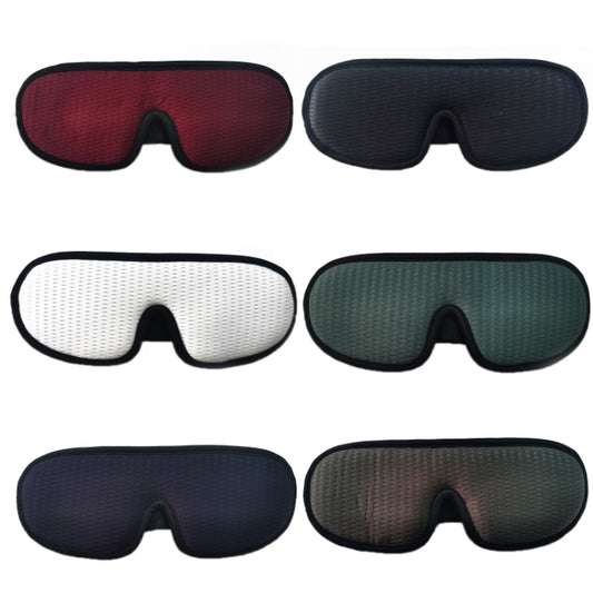 3D Breathable Shading Eye Protection Sleep Eye Mask(Black) by bashfashion