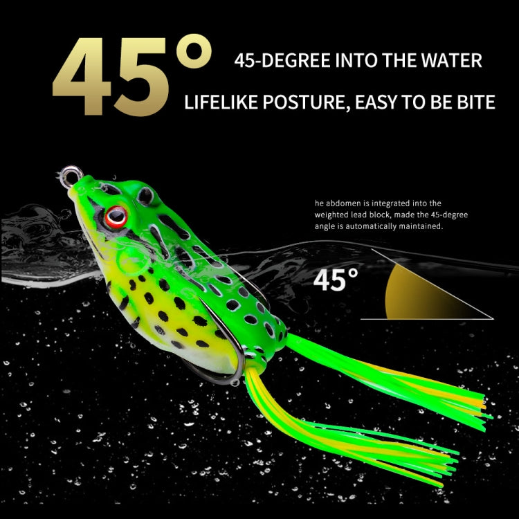 Thunder Frog Road Lure Fake Bait Simulation Soft Bait, Specification: 17.5g 6.5 cm(C) by bashfashion