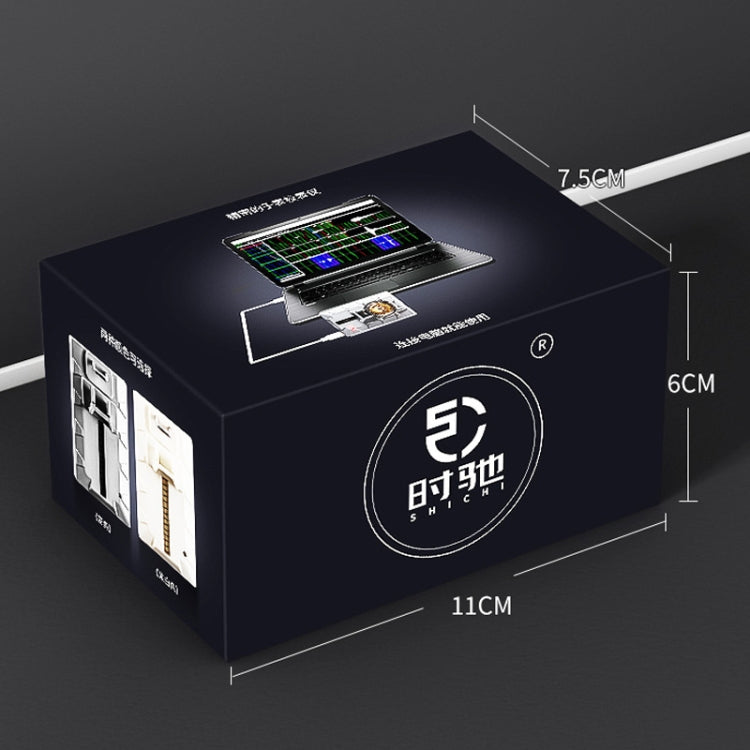 SHICHI Watch Maintenance Testing Fast Slow Tools Full Automatic Detector Mechanical Watch School(White) by SHICHI