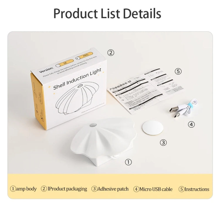 Magnetic Motion Sensor Wall Lamp Rechargeable LED House Number Light PRO Version 1200mAh(White) by bashfashion