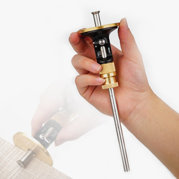 Ganwei 0.2mm Precision European Scriber Marking Gauge Parallel Line Drawing Woodworking Tool(Fixed Blade) by Ganwei