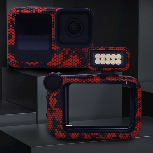 For GOPro HERO13 Black Camera Stickers Body Protective Film, Style: 11 Circuit Red by bashfashion