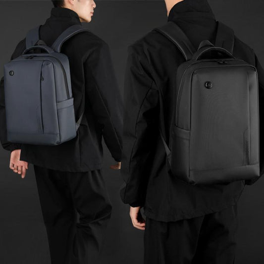 WEPOEWR Men 14-inch Laptop Backpack Waterproof Large Capacity Business Commuter backpack(Deep Blue) by WEPOEWR