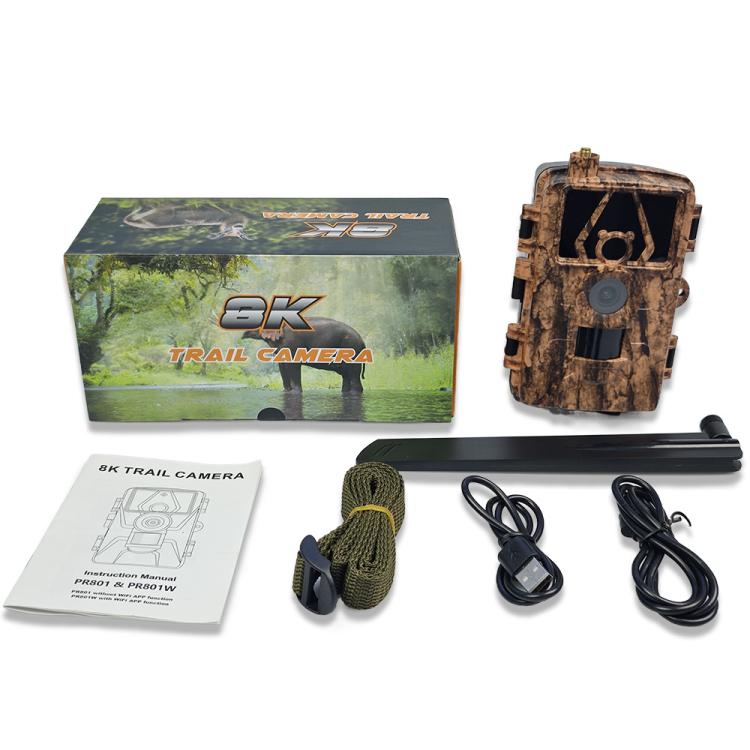 PR801LTE USA Australia Version 4G Hunting Camera Night Vision SIM Card HD 8K 60MP Photo Video Hunting Camera by bashfashion