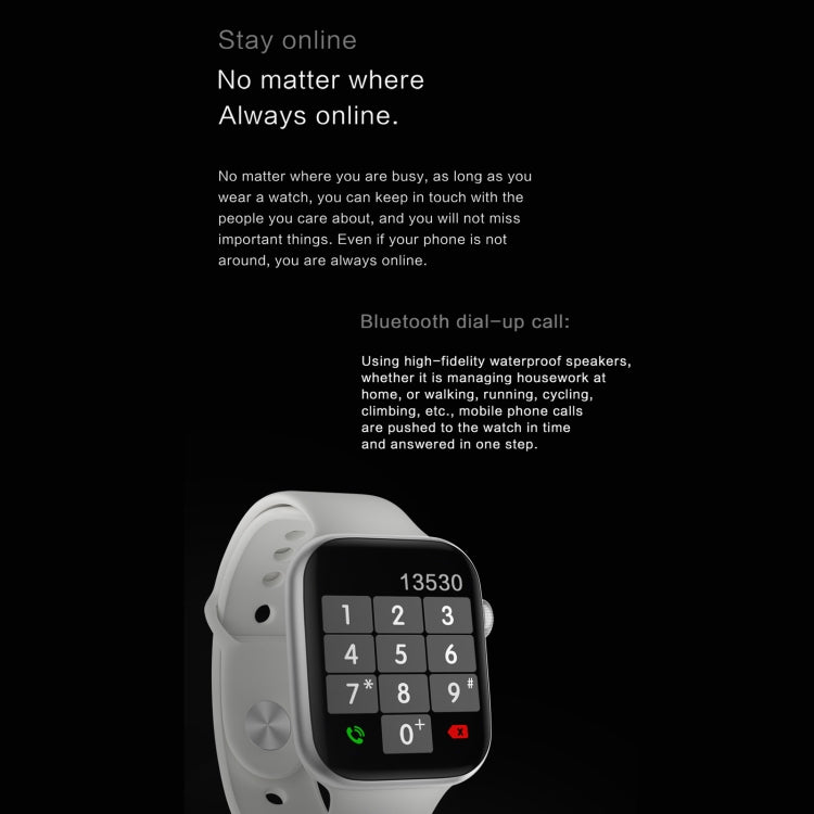 DW35PRO 1.75 inch Color Screen IPX7 Waterproof Smart Watch, Support Bluetooth Answer & Reject / Sleep Monitoring / Heart Rate Monitoring, Style: Silicone Strap(Red) by bashfashion