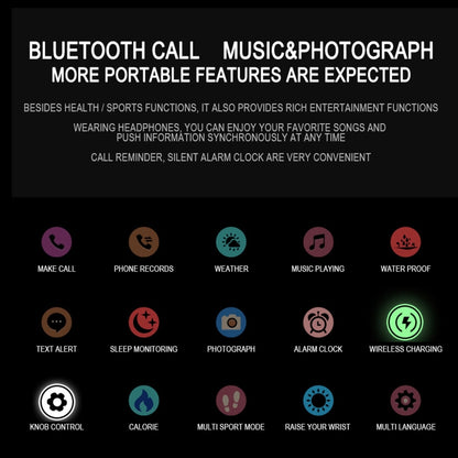 DW35PRO 1.75 inch Color Screen IPX7 Waterproof Smart Watch, Support Bluetooth Answer & Reject / Sleep Monitoring / Heart Rate Monitoring, Style: Silicone Strap(Red) by bashfashion