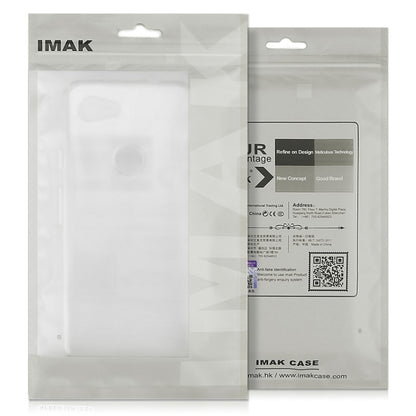 For Google Pixel 7 Pro IMAK UX-5 Series Transparent Shockproof TPU Protective Phone Case(Transparent Black) by imak