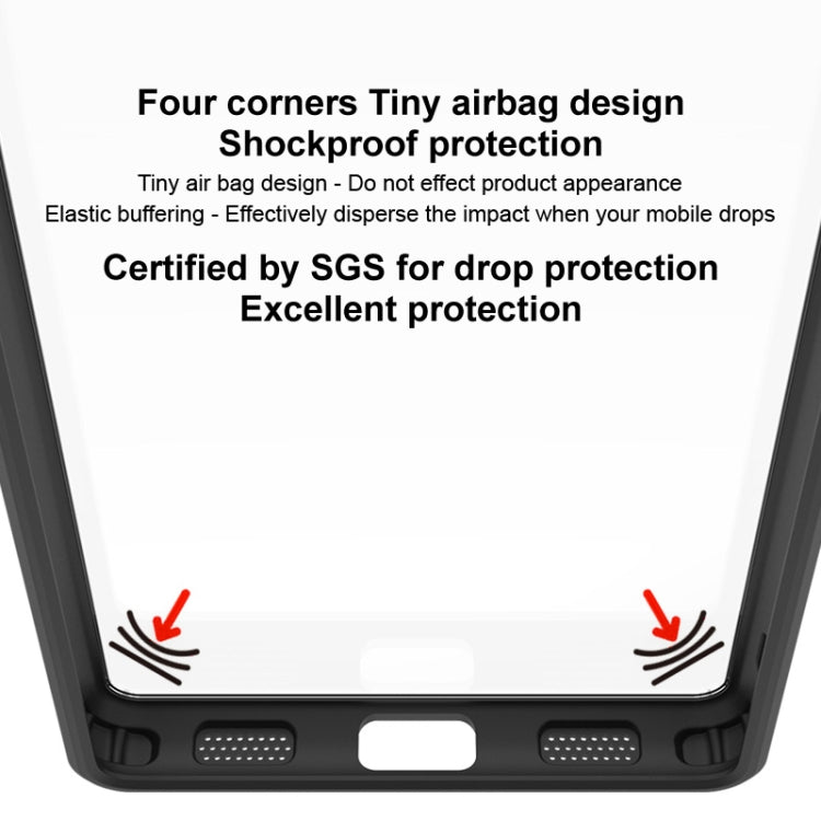 For Motorola Edge 50 Pro 5G imak UX-9A Series Four-corner Airbag Shockproof Phone Case by imak