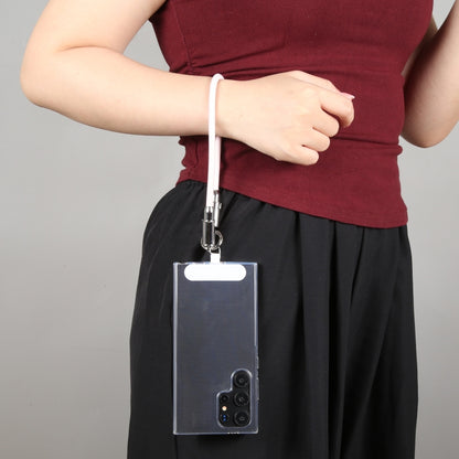 USB-C / Type-C to Type-C Data Cable Phone Anti-lost Short Lanyard, Length: 30cm(Pink Braid) by bashfashion