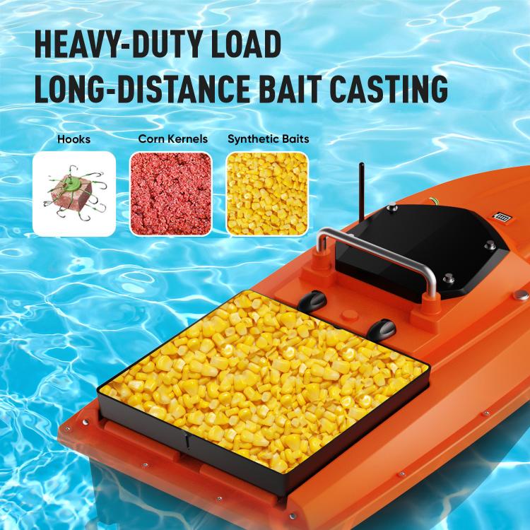 D80 High Power Smart Remote Control Fishing Bait Boat Support Trawling, Plug:EU Plug by bashfashion