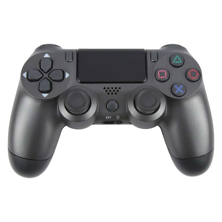 Wireless Bluetooth Snowflake Button Game Controller for Sony PS4 (Grey) by bashfashion