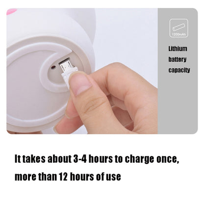 Silicone Colorful Mushroom Night Light Bedside Sleeping Table Lamp, Power source: 0.8W(Handsome Mushroom) by bashfashion