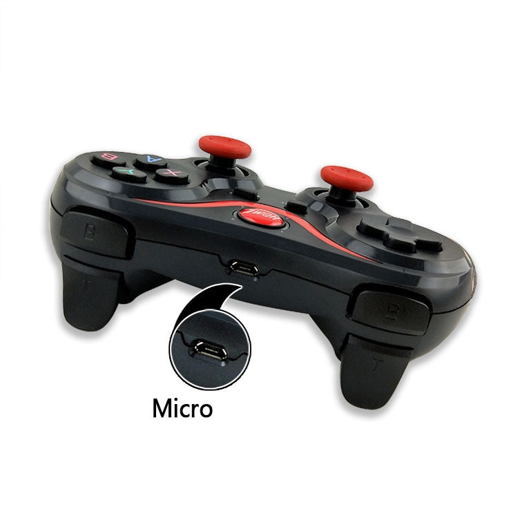 T3 Mobile Phone Wireless Bluetooth Direct Connection Gamepad For Android/iOS Phones by bashfashion