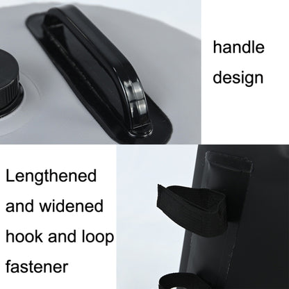 Water And Sand Multi-Function Tent Windproof Fixed Water Bag, Size: 24x34cm(Black) by bashfashion