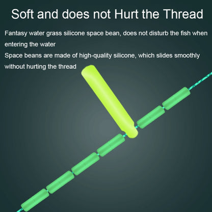 2pcs Outdoor Fishing Anti-tangle Spotted Invisible Line Set with Scale, Size: 5.4m(1.0) by bashfashion