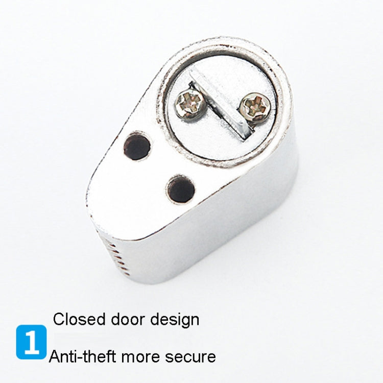Fire Door Lock Cylinder Door Latch Fittings With Key, Model: Aluminum Core Interlocking+1 Key by bashfashion