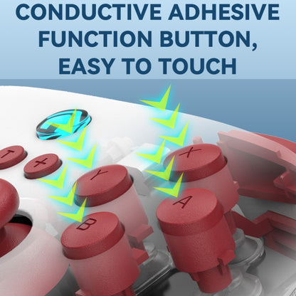 Wireless Bluetooth Gamepad With Wakeup Vibration Body Gamepad For Switch / Android / Apple / PC(Green) by bashfashion