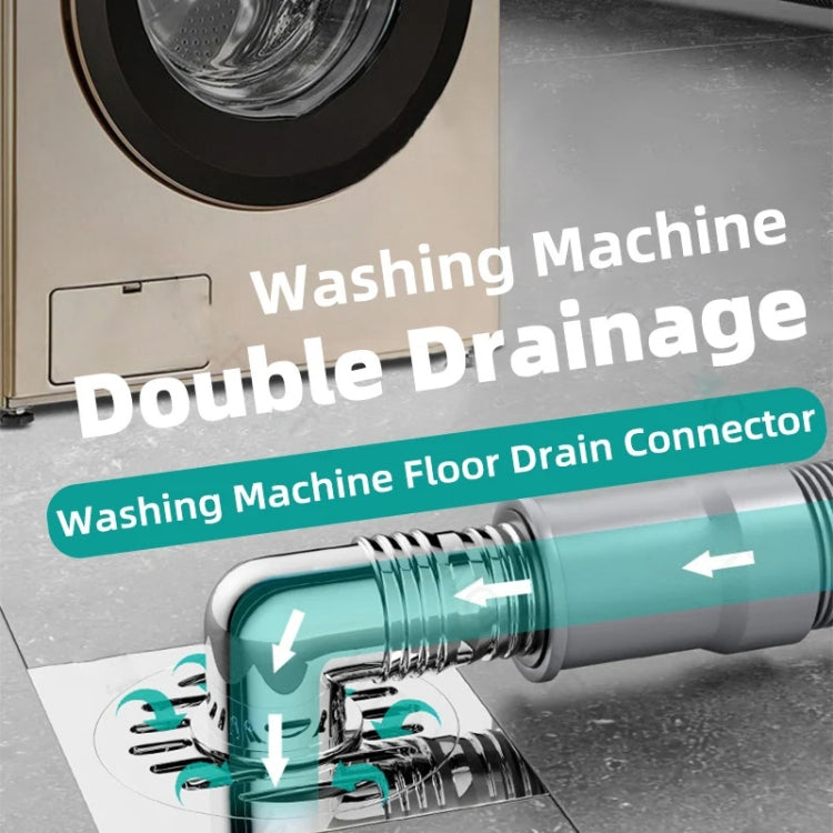 Elbow Type Washing Machine Floor Drain Joint Pipe Connector, Spec: A3 by bashfashion