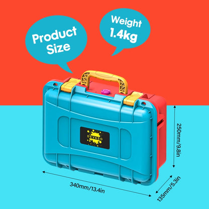 DEVASO For Switch / OLED IP67 Waterproof Storage Case Hardshell Bag, Color: Black White by DEVASO