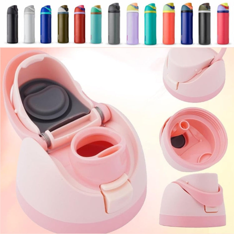 Replacement Lid for Owala Freesi Cup No Leakage One Button Open With Carry Loop(Blue) by bashfashion