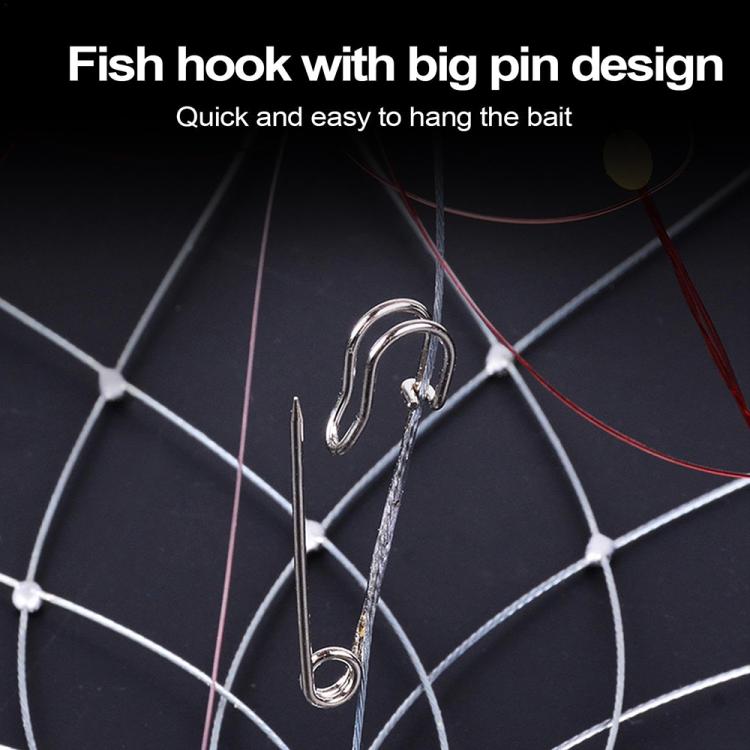Diameter 52cm/16 Strands Automatically Retractable Crab Cage Wire Crab Opening And Closing Cage by bashfashion