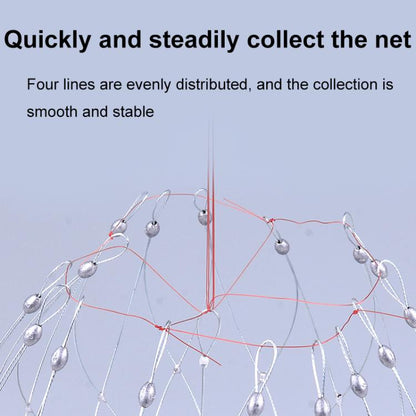 Diameter 52cm/16 Strands Automatically Retractable Crab Cage Wire Crab Opening And Closing Cage by bashfashion