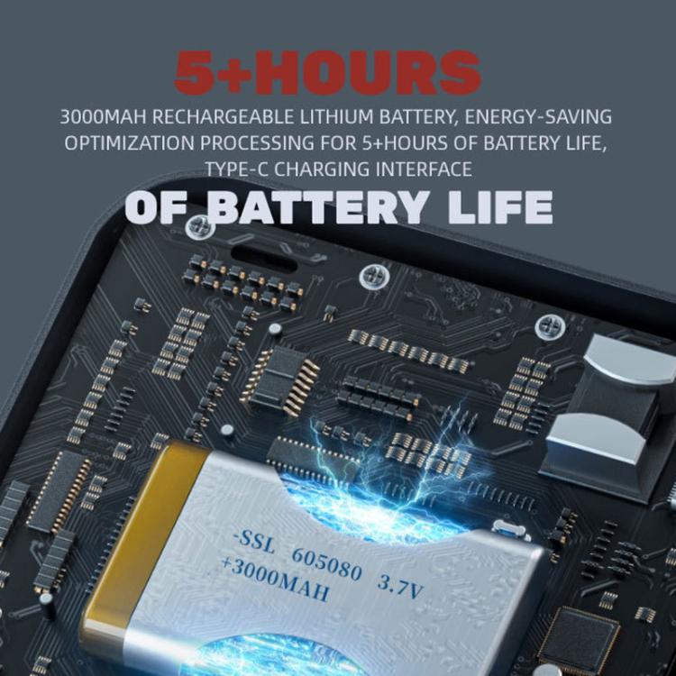 O30S 3.5-inch IPS Screen Open Source Handheld Game Console Linux System, Memory: 128G(Black) by bashfashion