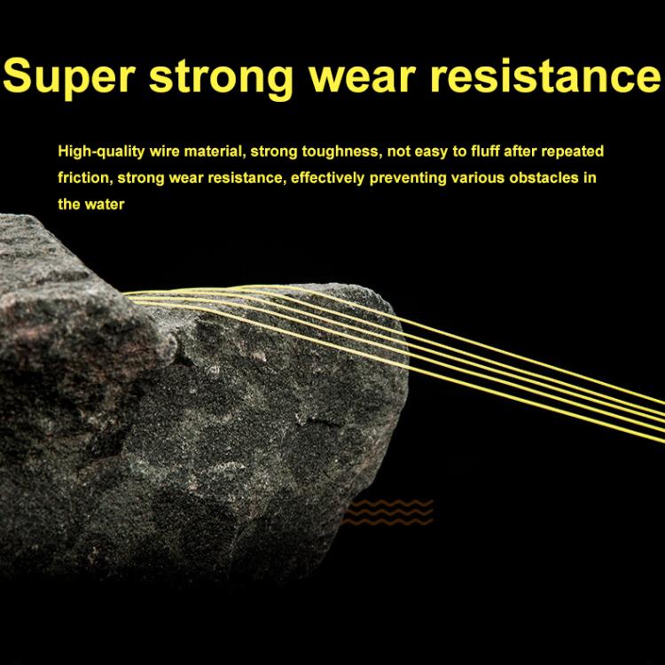 Meirenyu 500m Semi-floating Rocky Fishing Line Wear-resistant Lure Nylon Fishing Line, Size: 2.0(Orange) by Meirenyu