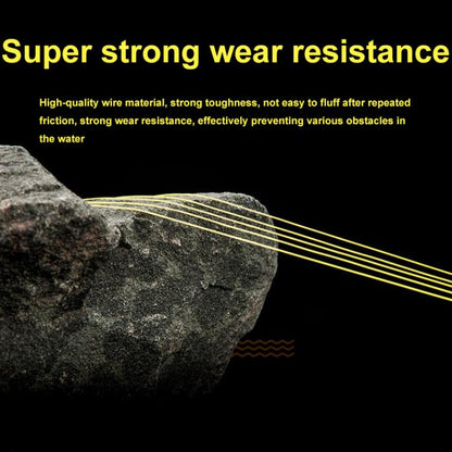 Meirenyu 500m Semi-floating Rocky Fishing Line Wear-resistant Lure Nylon Fishing Line, Size: 2.0(Orange) by Meirenyu