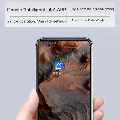 Wifi App Control LED Digital Wall Clock With RGB Light Multi-Functional Alarm Clock(Black Shell Black Surface) by bashfashion