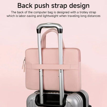 15-15.6inch Universal Laptop Bag Briefcase Multifunctional Shockproof Computer Bag, Color: Gray by bashfashion