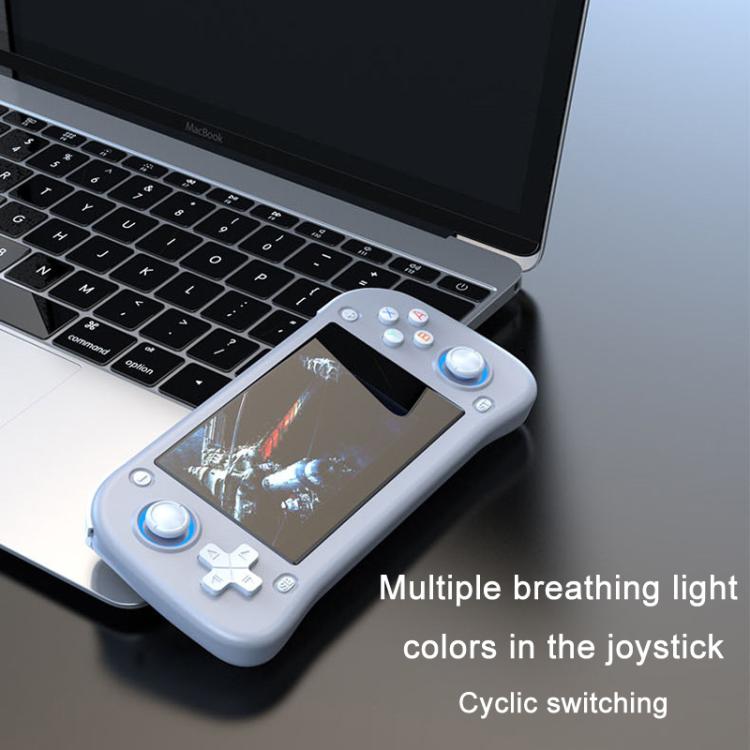 XF43 Retro Handheld Game Console Open Source 4.3 Inch Large Screen Gaming Video Players Console 64G(Black) by bashfashion