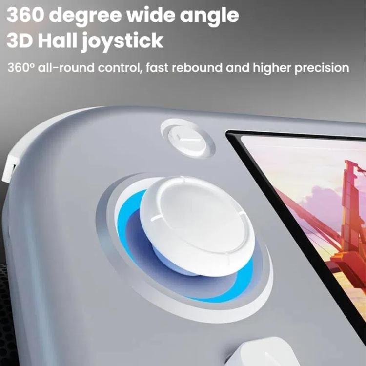 XF43 Retro Handheld Game Console Open Source 4.3 Inch Large Screen Gaming Video Players Console 64G(White) by bashfashion