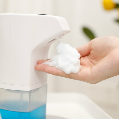 Wall-mounted Automatic Induction Foam Spray Soap Dispenser, Specification:Bubble Battery Models by bashfashion